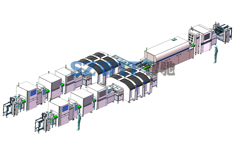 High speed SMT production Line